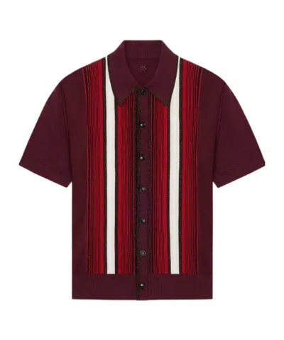 AMIRI EMBELLISHED STRIPED SHIRT