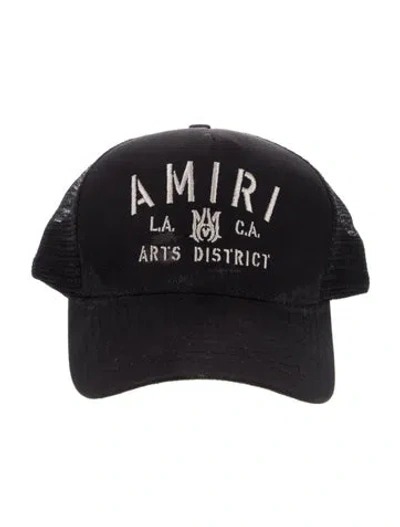 Pre-owned Amiri Embroidered Baseball Cap In Black