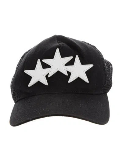 Pre-owned Amiri Embroidered Baseball Cap In Black