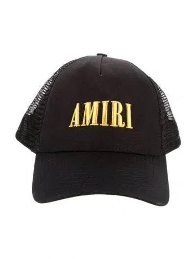 Pre-owned Amiri Embroidered Baseball Cap W/ Tags In Black