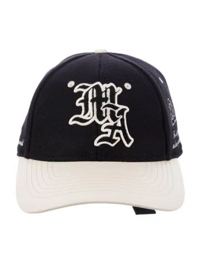 Pre-owned Amiri Embroidered Baseball Cap W/tags In Black