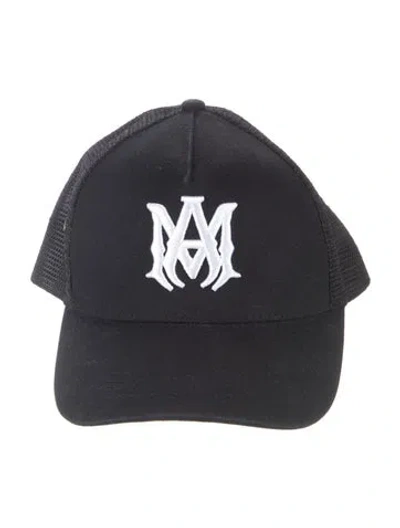 Pre-owned Amiri Embroidered Baseball Hat In Black