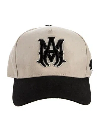 Pre-owned Amiri Embroidered Baseball Hat In Neutrals