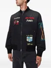 Amiri Embroidered Bomber Jacket In Multi