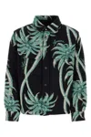 Amiri Twisted Palms Tapestry Overshirt