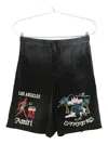 Amiri Embroidered-design Shorts In Blue