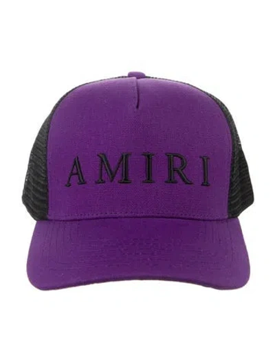 Pre-owned Amiri Embroidered Logo Baseball Cap W/ Tags In Multi