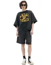 Amiri Embroidered Logo T-shirt In Black
