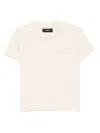 Amiri Embroidered-logo T-shirt In Neutral