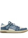 Amiri Men Tow-tone Leather Bandana Skel Sneakers