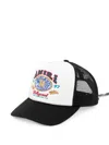 Amiri Embroidered Mesh-panel Trucker Cap In Multi