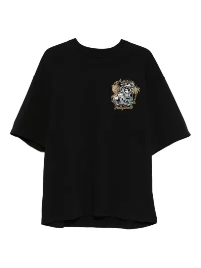 AMIRI EMBROIDERED SHORT-SLEEVE T-SHIRT