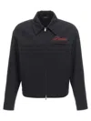 Amiri Embroidered Jacket With Front Pocket And Collar