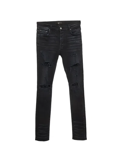 Pre-owned Amiri Faded Distressed Jeans In Blue