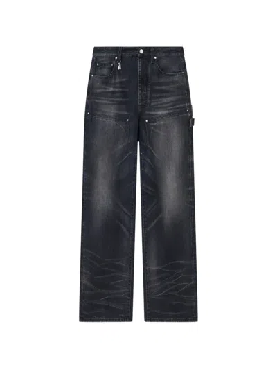 Amiri Faded Jeans In Black