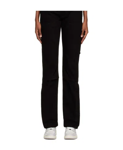 Amiri Faded Jeans In Black