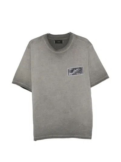 Amiri Cotton Quality Goods Patch T-shirt In Black