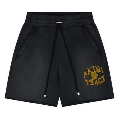 Pre-owned Amiri Faded Track Short 'black' | Men's Size Xxl