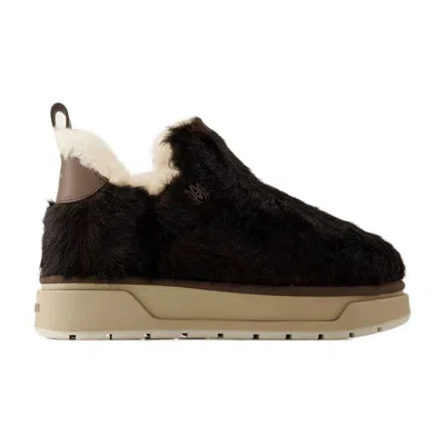 Amiri Faux Fur Malibu Ankle Boots