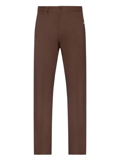 Amiri Five-pockets Trousers In Brown