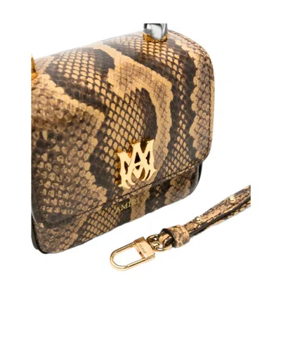 Amiri Flap Handbag In Brown