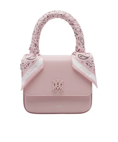Amiri Flap Shoulder Bag In Pink