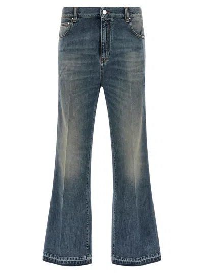 Amiri Flared Leg Jeans In Multi