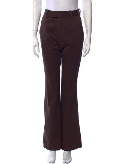 Pre-owned Amiri Flared Pants In Brown