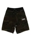 Amiri Fleece Drawstring Shorts In Multi