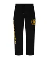 Amiri Flocked-logo Cotton Track Pants