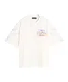 Amiri Off-white 'follow Me' Oversized T-shirt In White