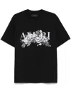 Amiri Logo-print T-shirt In Black