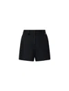 Amiri Glitter-detail Shorts In Black