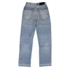 Amiri Gradient Crystal Recon Denim - Blue In Blue