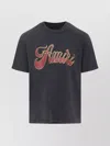 Amiri Groovy Logo-print Cotton-jersey T-shirt In Black