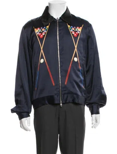 Pre-owned Amiri Graphic Print Bomber Jacket In Multi