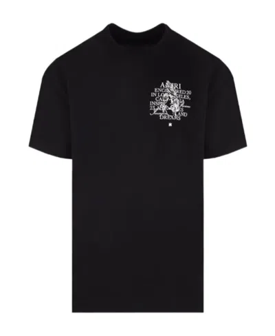 Amiri Graphic-print Cotton T-shirt In Black