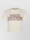 Amiri Graphic Print Crew Neck Short Sleeve Top In White
