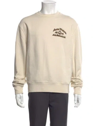 Pre-owned Amiri Graphic Print Crew Neck Sweatshirt In Neutral