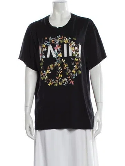 Pre-owned Amiri Graphic Print Crew Neck T-shirt In Multi
