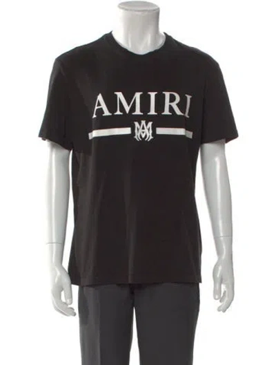 Pre-owned Amiri Graphic Print Crew Neck T-shirt In Multi