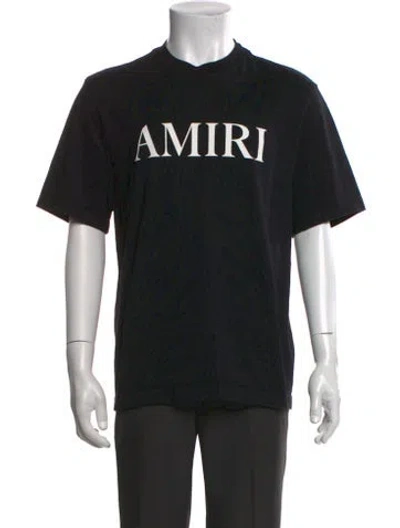 Pre-owned Amiri Graphic Print Crew Neck T-shirt In Multi