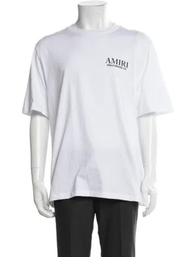 Pre-owned Amiri Graphic Print Crew Neck T-shirt In Multi