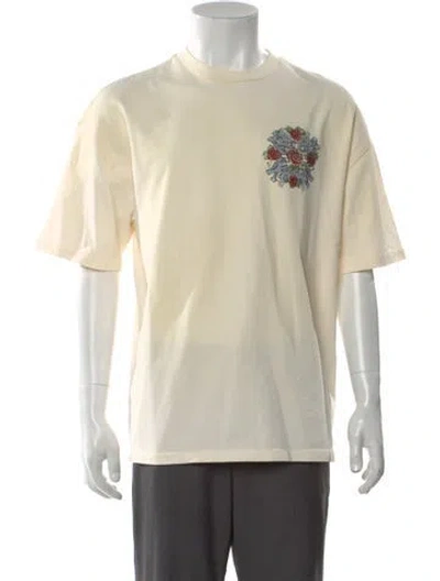 Pre-owned Amiri Graphic Print Crew Neck T-shirt In Neutral