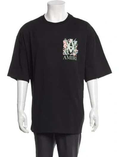 Pre-owned Amiri Graphic Print Crew Neck T-shirt W/ Tags In Black