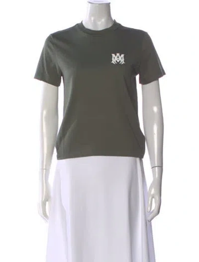 Pre-owned Amiri Graphic Print Crew Neck T-shirt W/ Tags In Multi