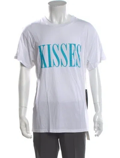 Pre-owned Amiri Graphic Print Crew Neck T-shirt In White