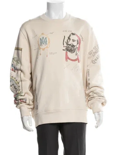 Pre-owned Amiri Graphic Print Jacket In Neutrals