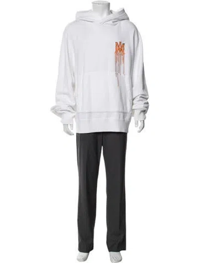 Pre-owned Amiri Graphic Print Jacket In White