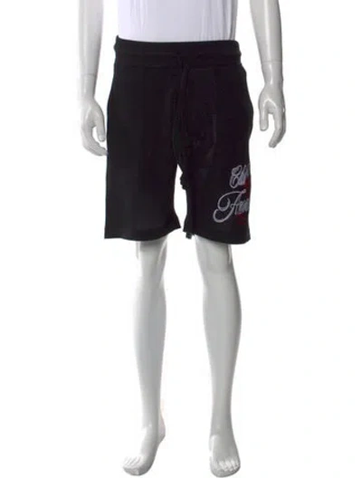 Pre-owned Amiri Graphic Print Jogger Shorts W/ Tags In Black